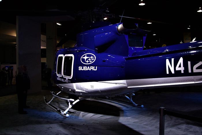 SUBARU announced to co-develop an advanced variant of the 412EPI with Bell Textron as FUJI-BELL 412+